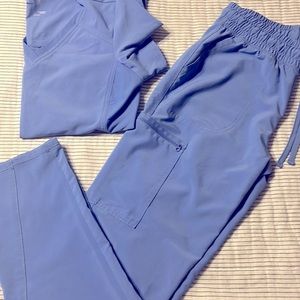 Iflex Cecil blue size small scrubs